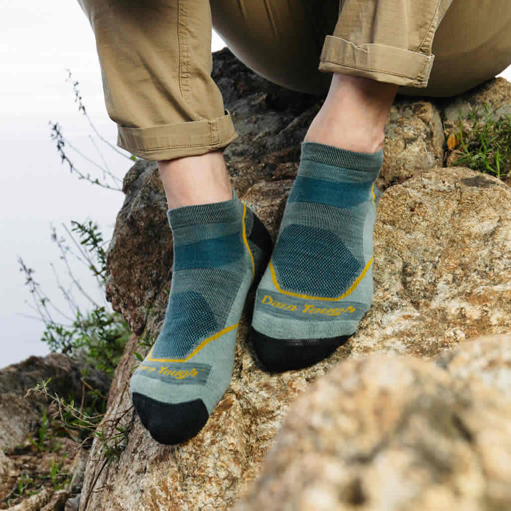 Men's Light Hiker No Show Lightweight Hiking Sock