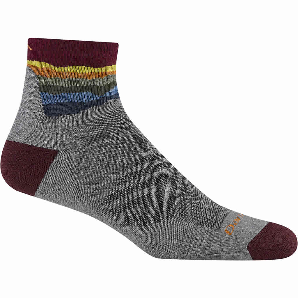 Men's Run 1/4 Ultra-Lightweight Cushion Socks