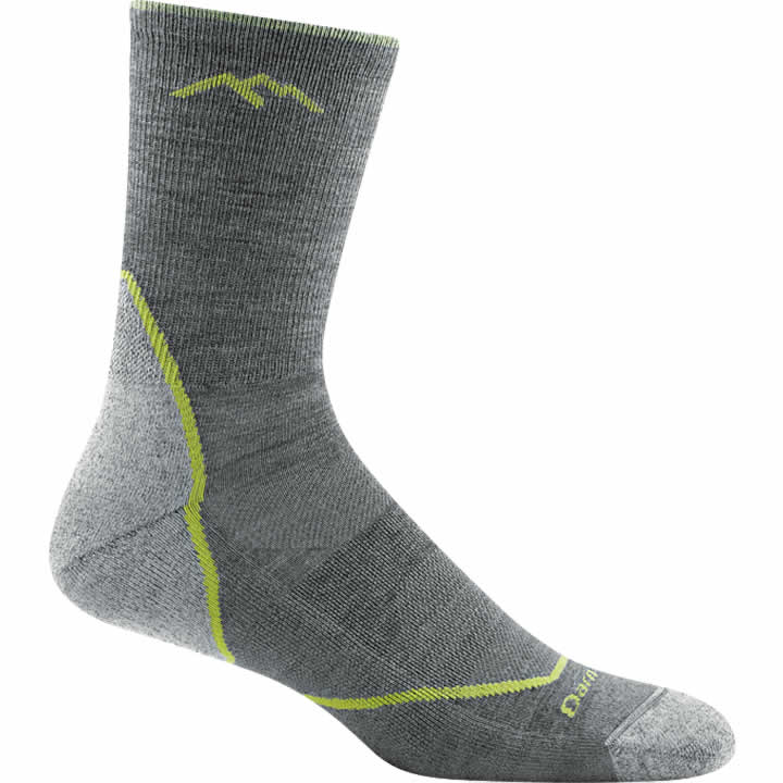 Men's Light Hiker Micro Crew Lightweight Hiking Socks