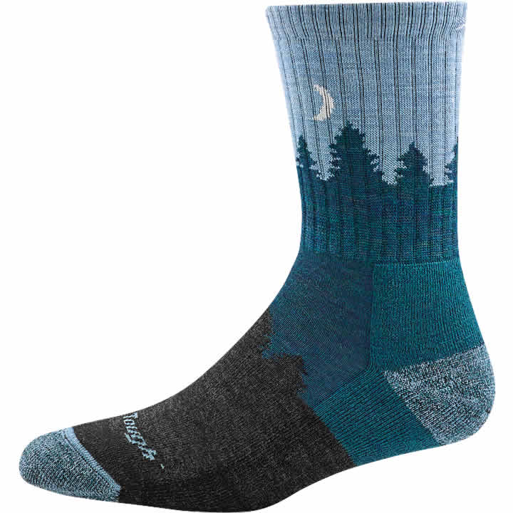 Women's Treeline Micro Crew Midweight Cushion Hiking Sock