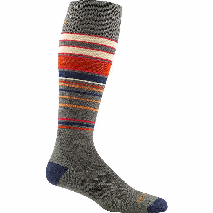 Men's Snowpack Over-the-Calf Midweight Cushion Ski and Snowboard Sock