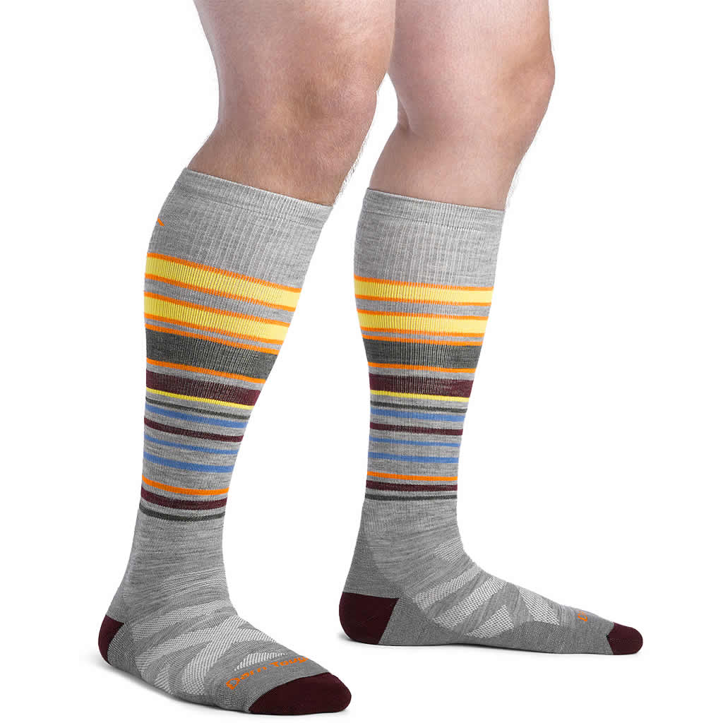 Men's Snowpack Over-the-Calf Midweight Cushion Ski and Snowboard Sock