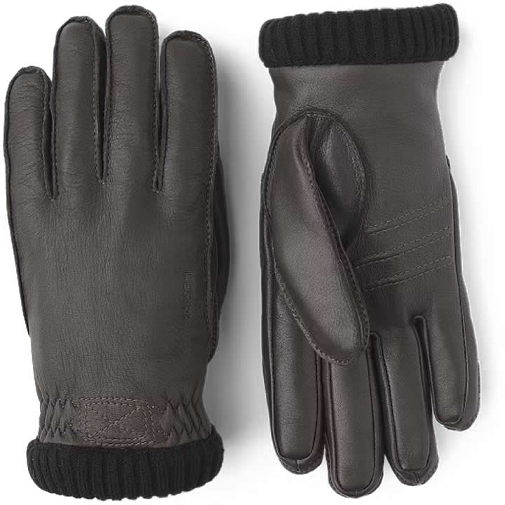 Men's Deerskin Primaloft Ribbed Glove