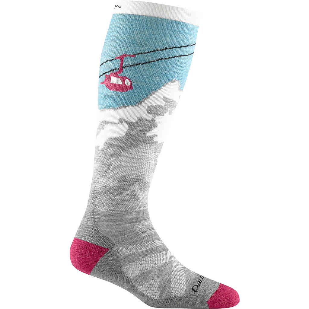 Women's Yeti Over-the-Calf Midweight Ski and Snowboard Socks