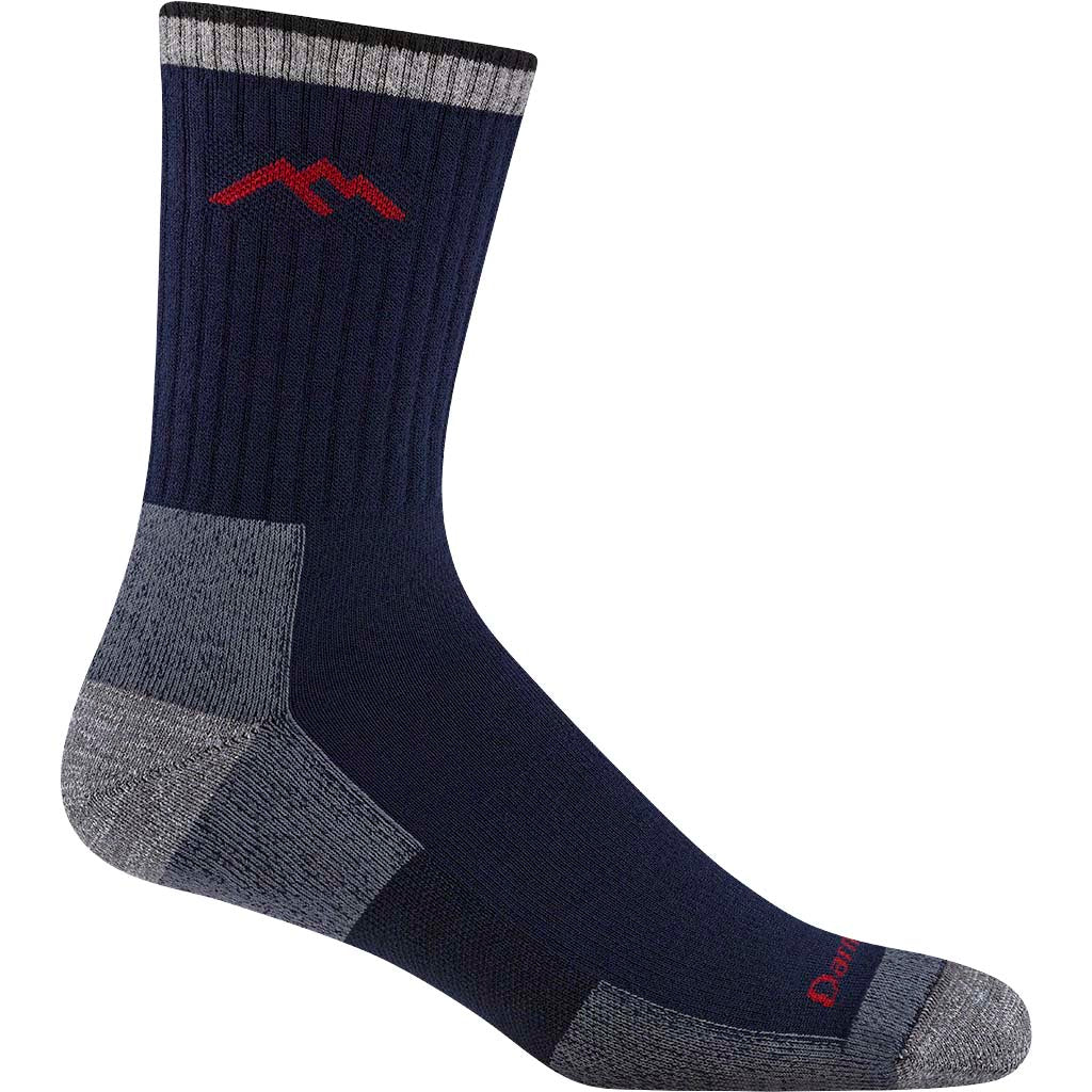 Men's Coolmax Hiker Micro Crew Midweight Hiking Socks