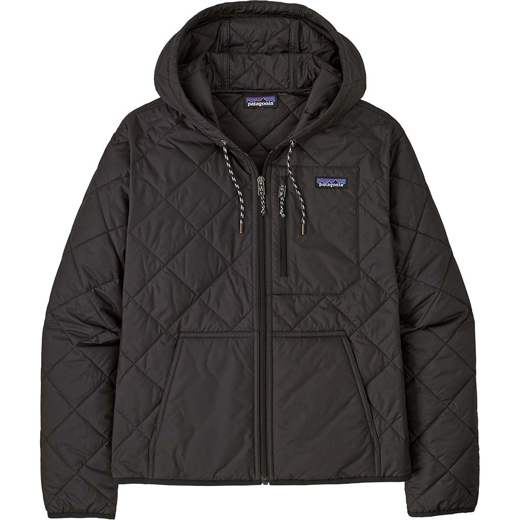Women's Diamond Quilted Bomber Hoody