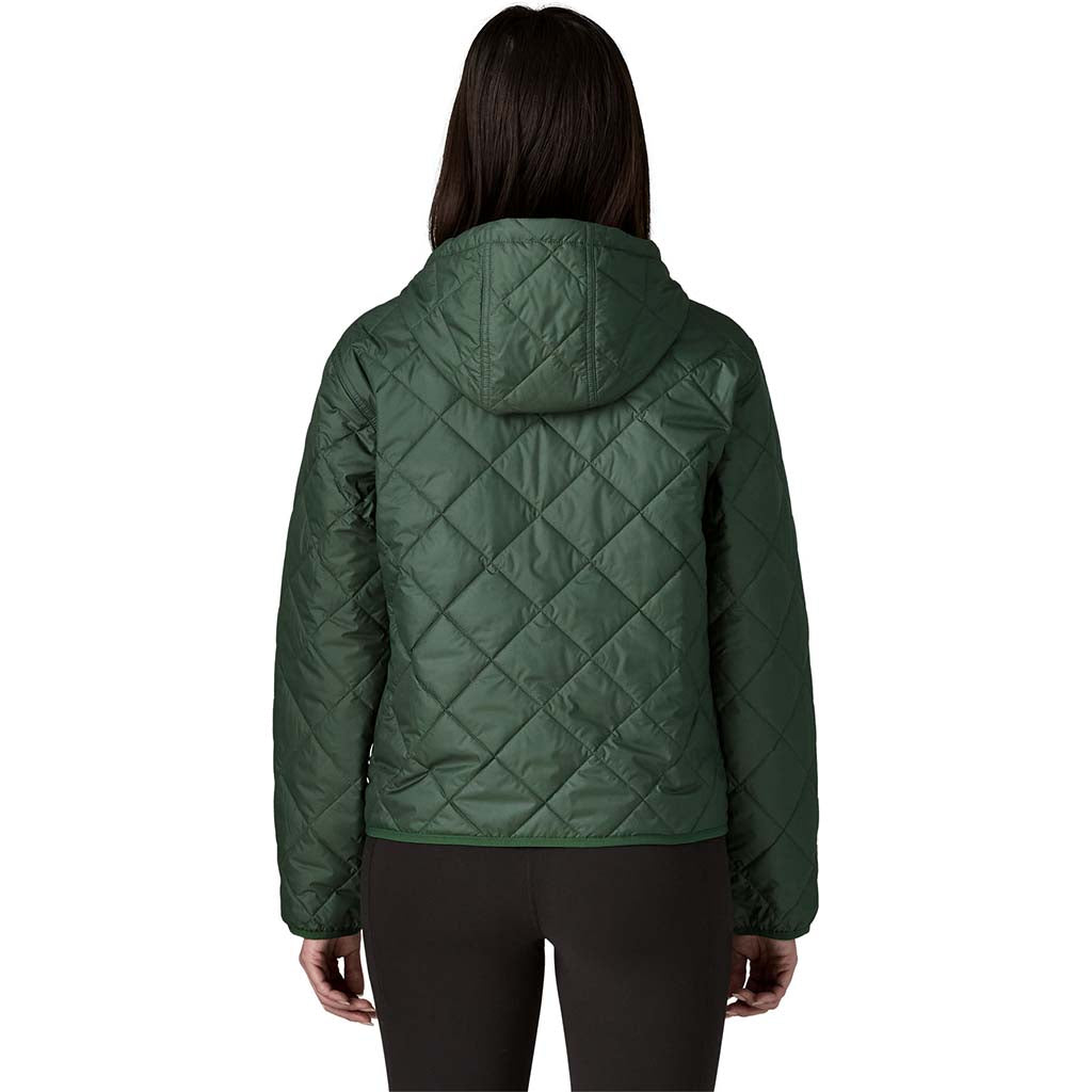 Women's Diamond Quilted Bomber Hoody