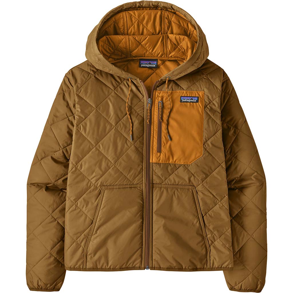 Women's Diamond Quilted Bomber Hoody