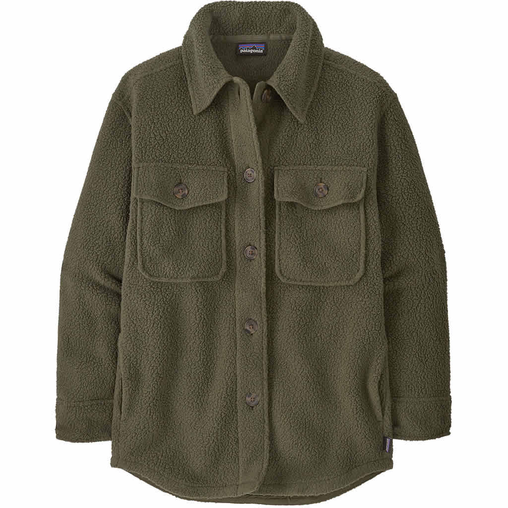 Women's Retro Pile Shacket