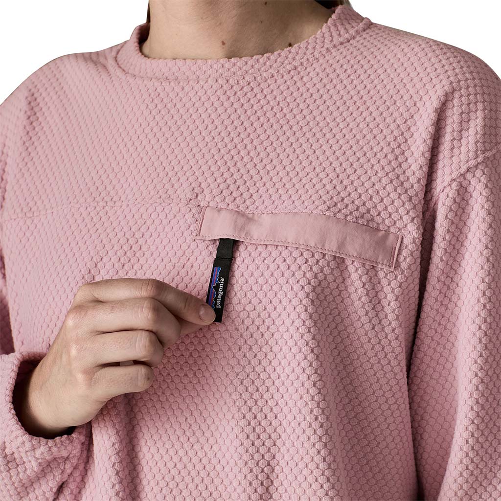 Women's Textured Fleece Crewneck