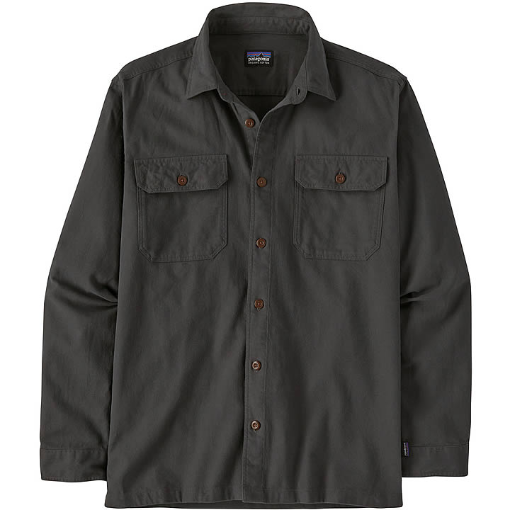 Men's Long-Sleeved Organic Cotton Midweight Fjord Flannel Shirt