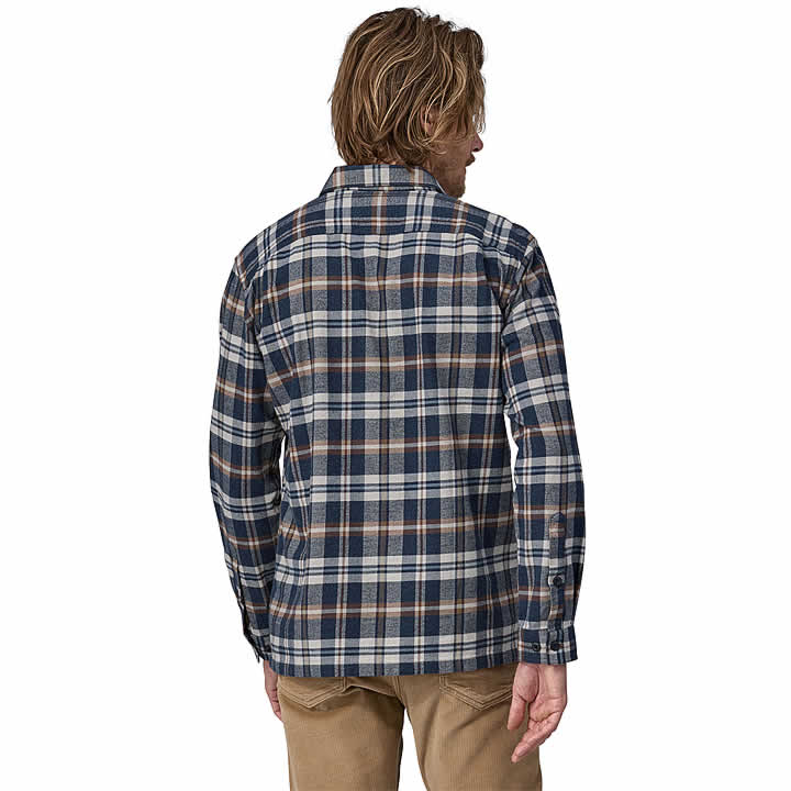 Men's Long-Sleeved Organic Cotton Midweight Fjord Flannel Shirt
