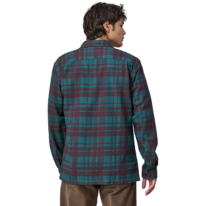 Men's Long-Sleeved Organic Cotton Midweight Fjord Flannel Shirt