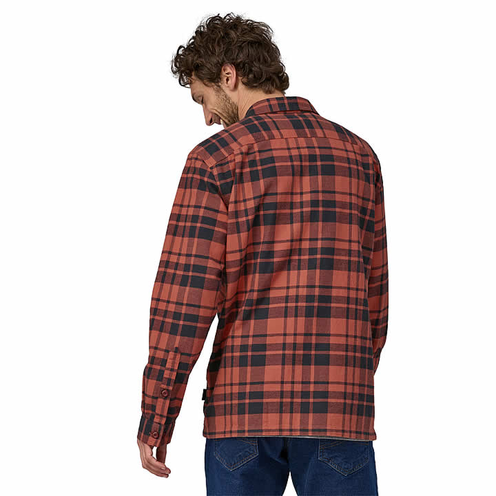 Men's Long-Sleeved Organic Cotton Midweight Fjord Flannel Shirt