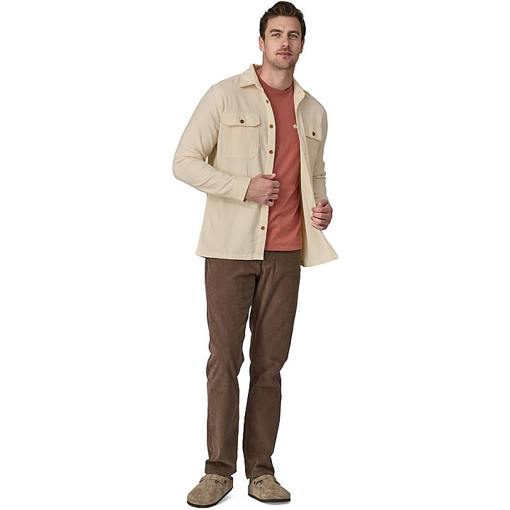 Men's Long-Sleeved Organic Cotton Midweight Fjord Flannel Shirt