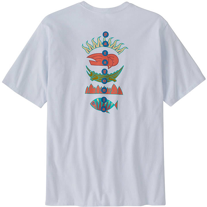 Fitz Roy Wild Responsibili-Tee Men's - WHI - XXL