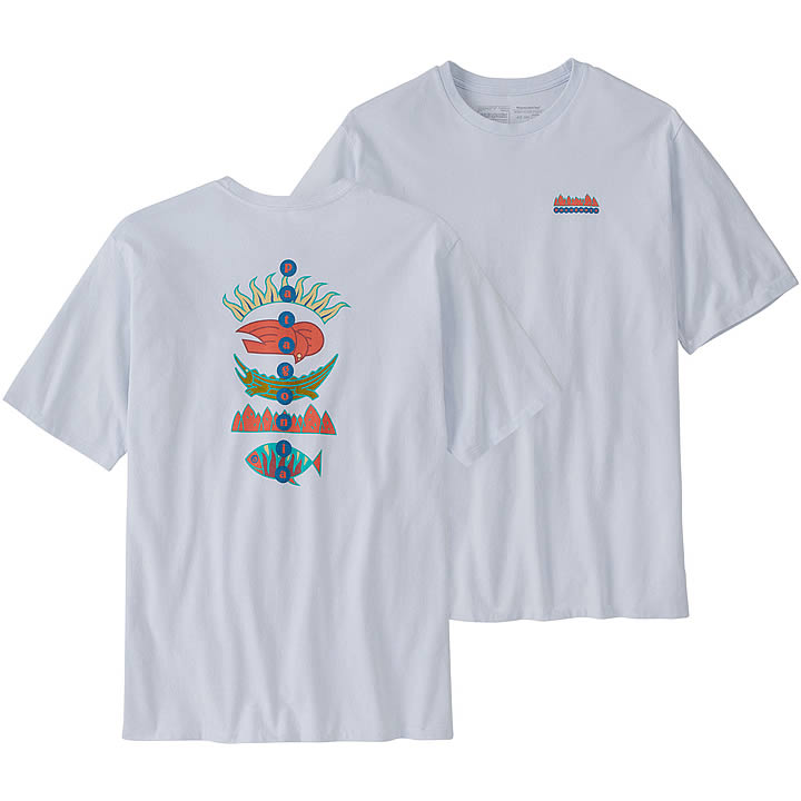 Fitz Roy Wild Responsibili-Tee Men's - WHI - XXL