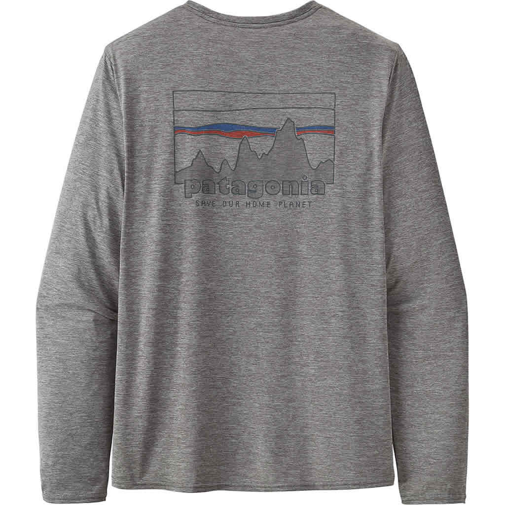 Men's Long-Sleeved Capilene Cool Daily Graphic Shirt