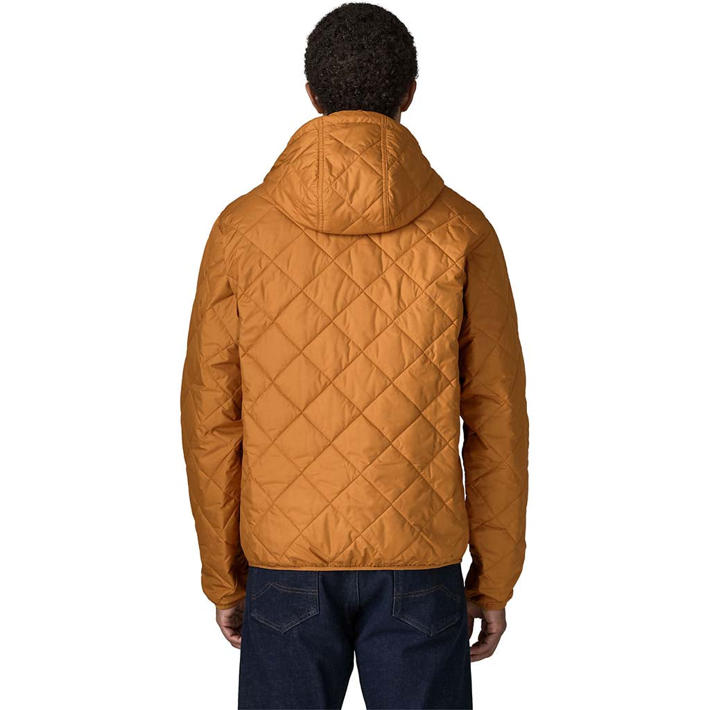Men's Diamond Quilted Bomber Hoody