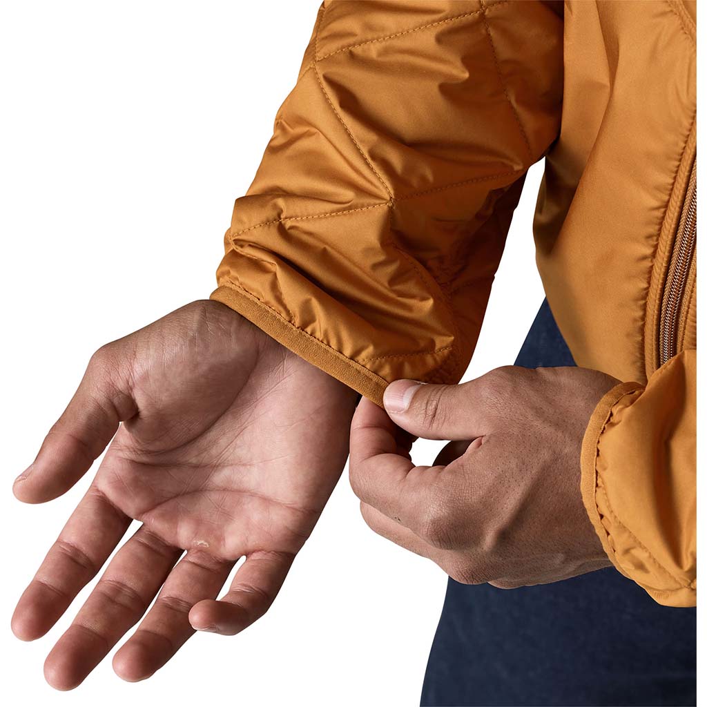 Men's Diamond Quilted Bomber Hoody