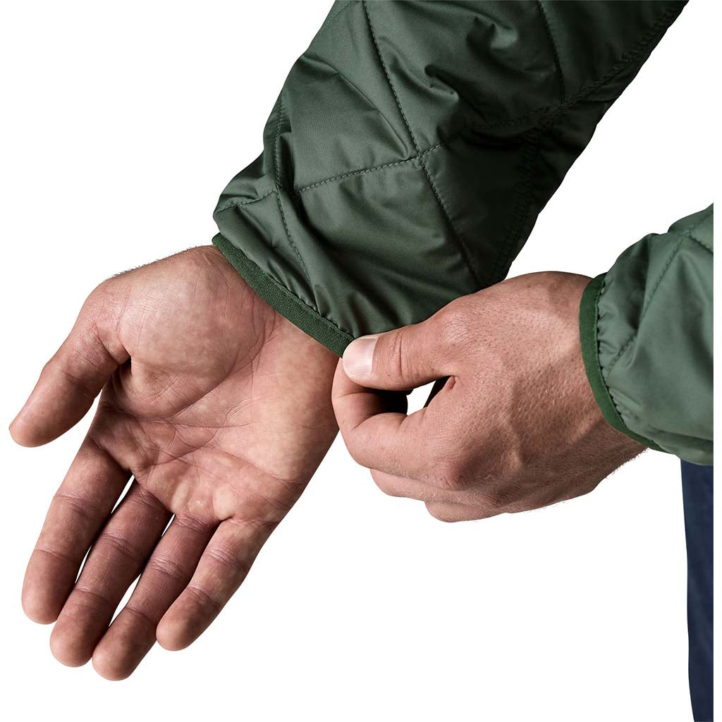 Men's Diamond Quilted Bomber Hoody