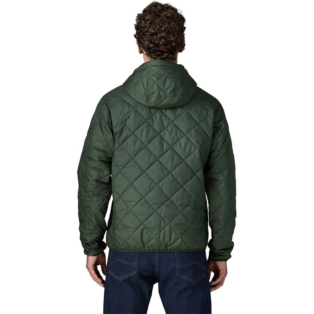 Men's Diamond Quilted Bomber Hoody