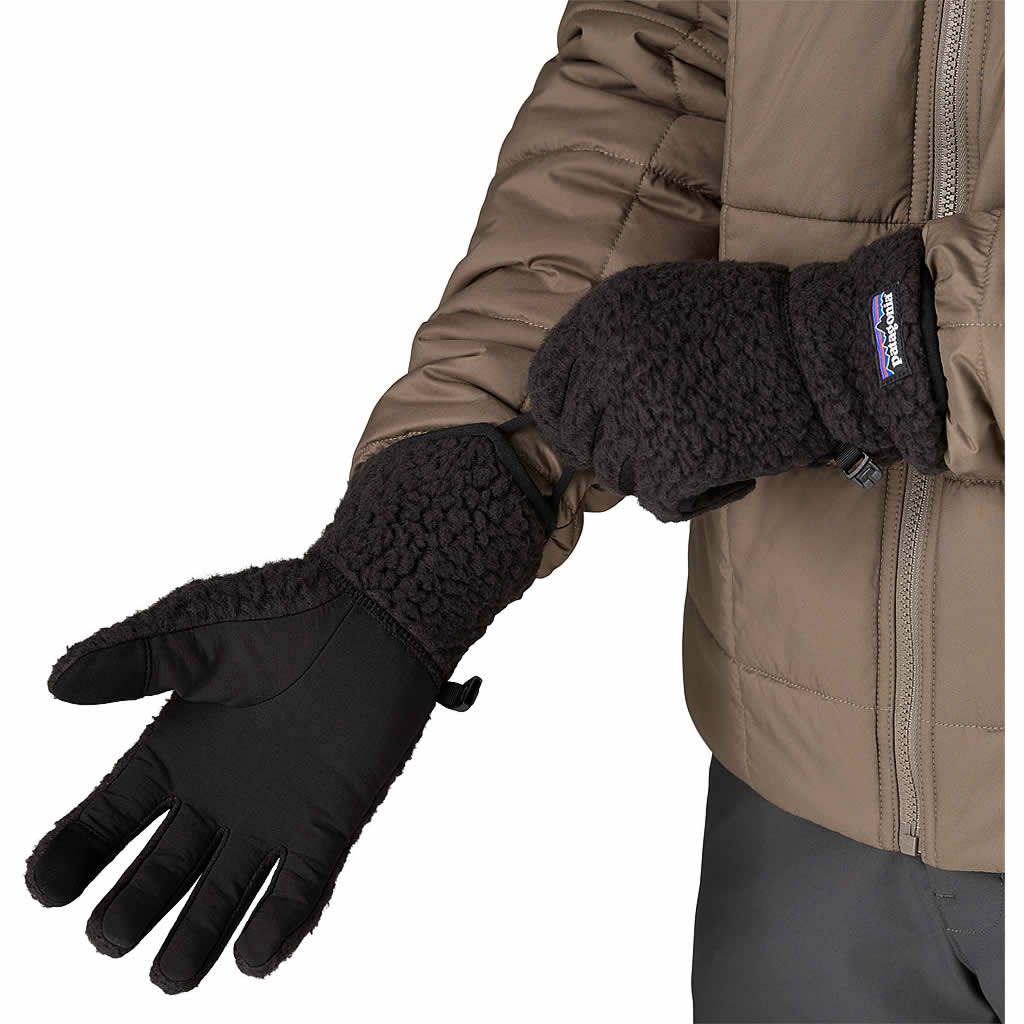 Retro Pile Gloves
