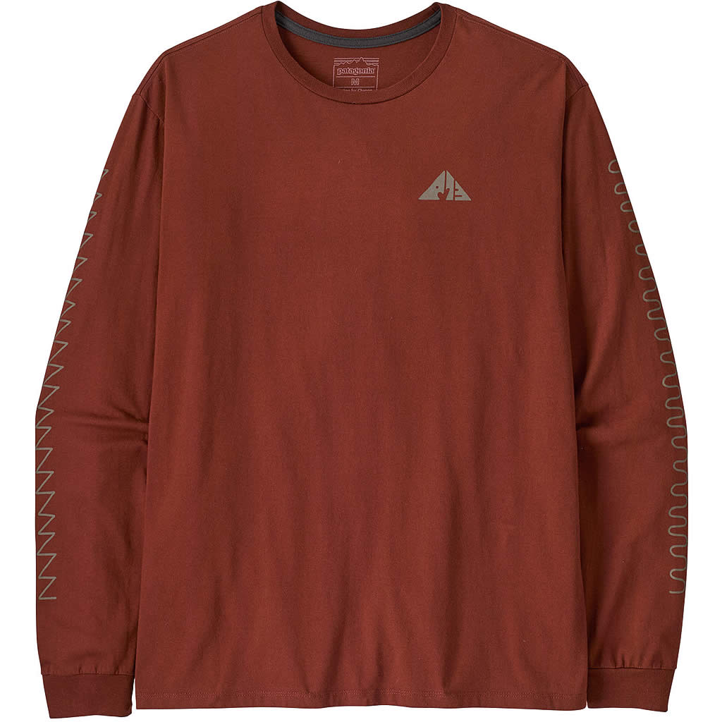 Men's Long-sleeved Driftways Organic T-Shirt