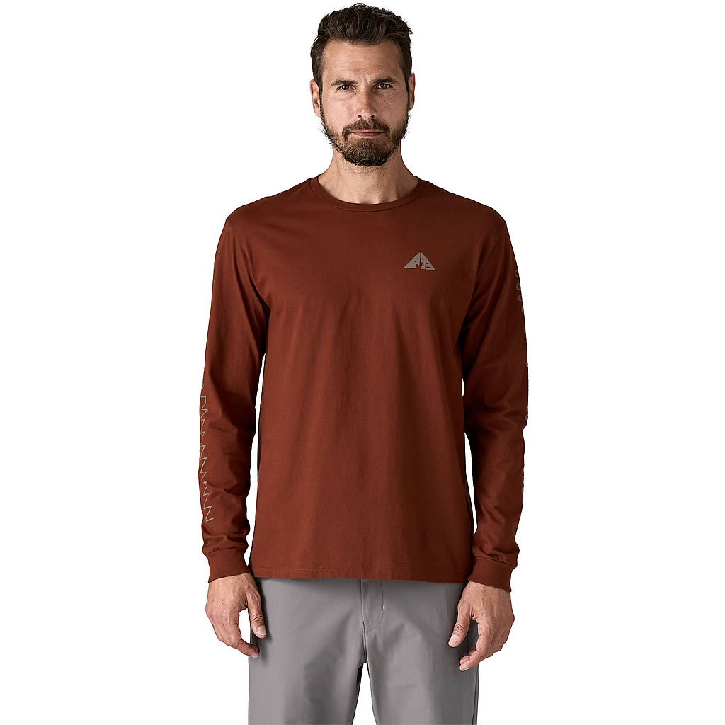 Men's Long-sleeved Driftways Organic T-Shirt