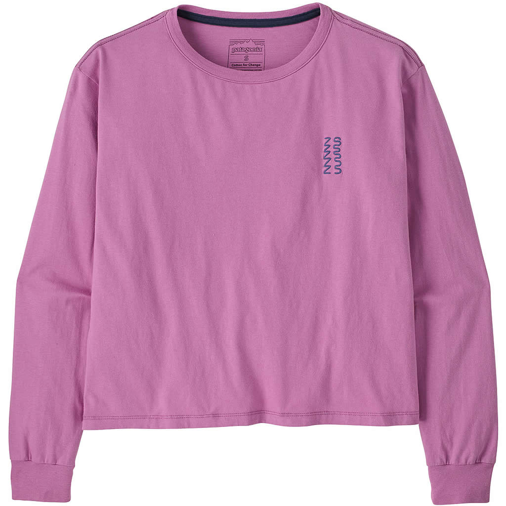 Women's Long-sleeved Driftways Easy Cut Organic T-Shirt