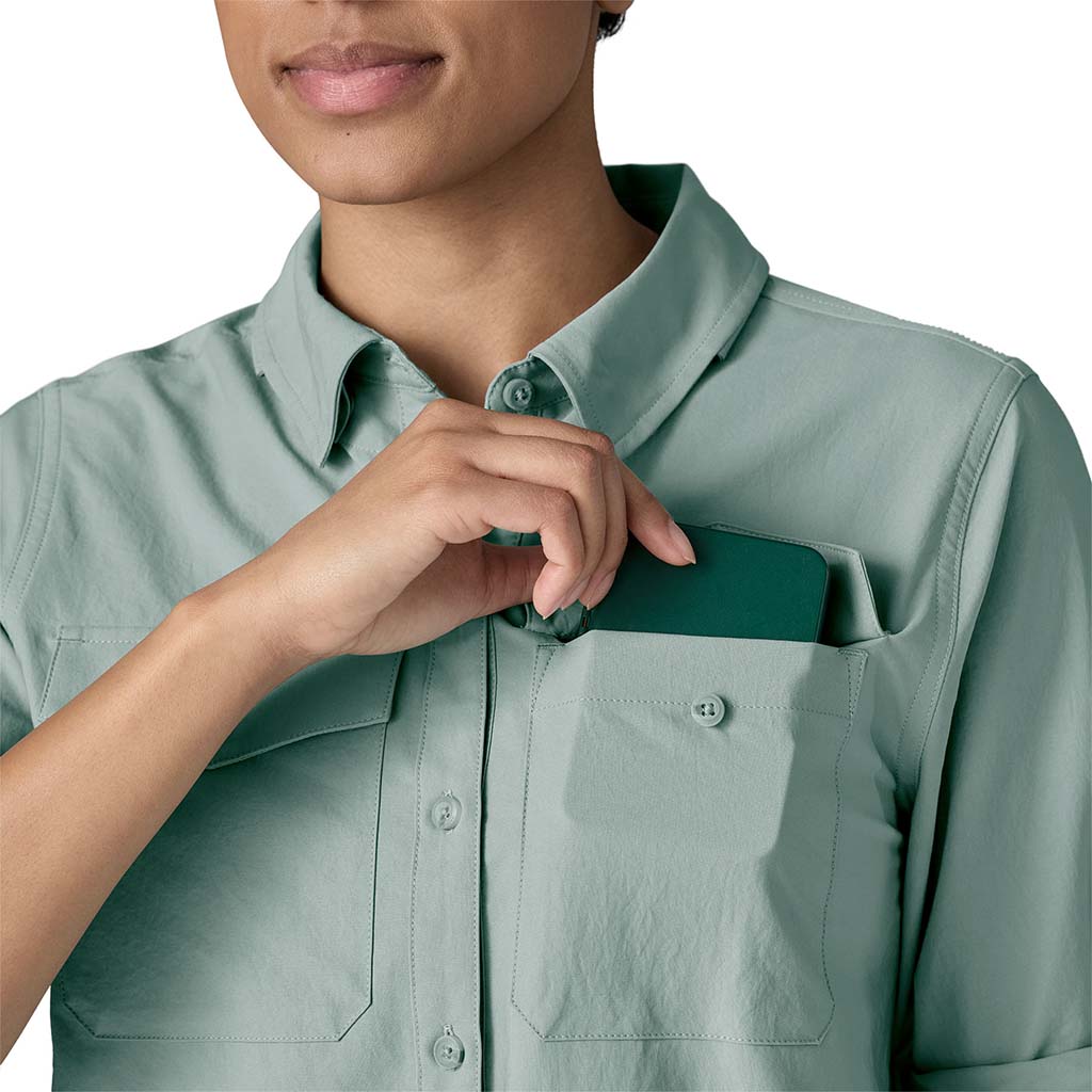 Women's Long-Sleeved Self Guided Sun Shirt