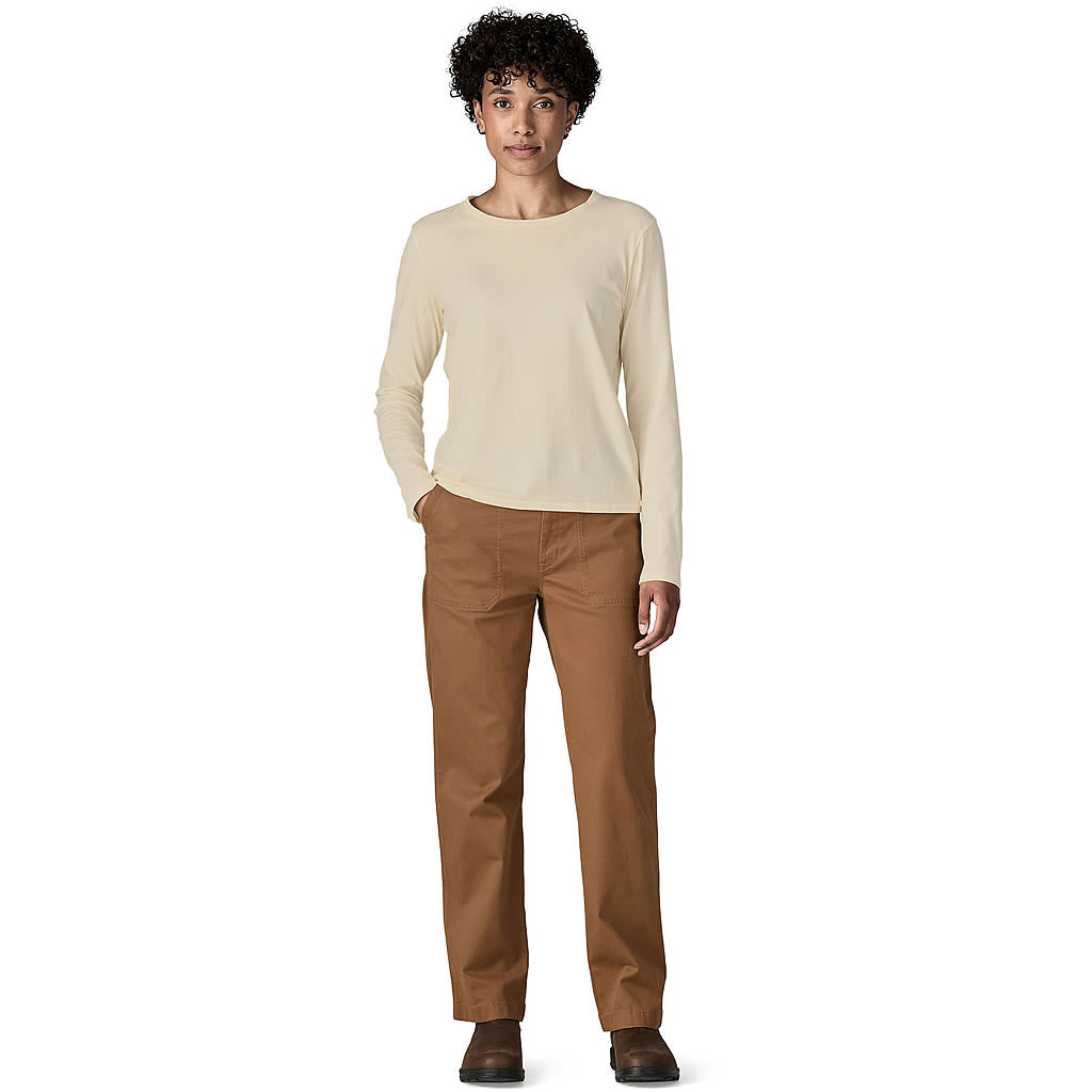 Women's Long-Sleeved Regenerative Organic Certified Cotton Tee