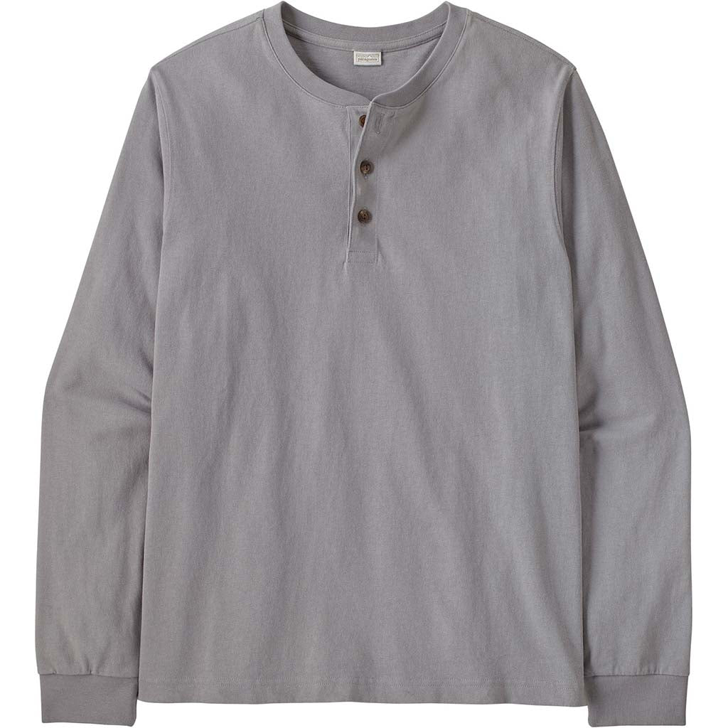 Men's Long-Sleeved Henley Shirt