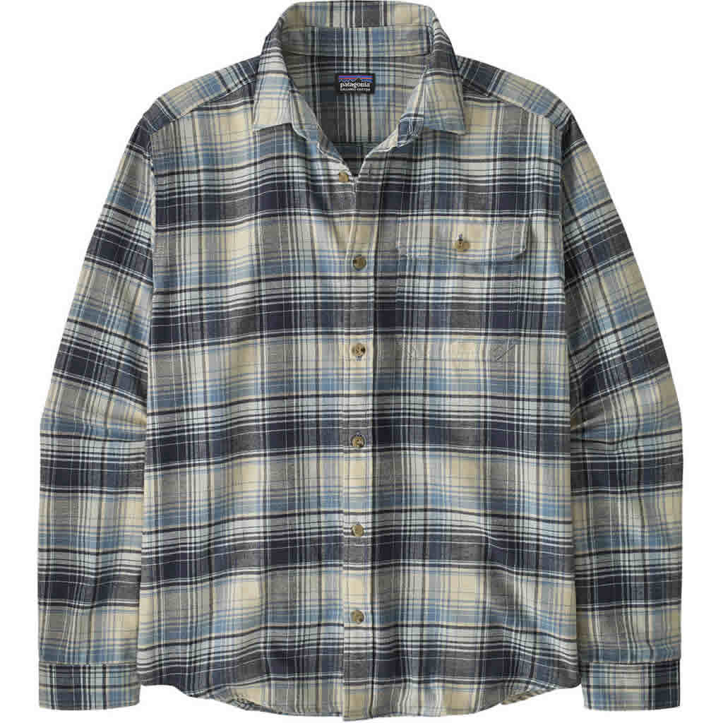 Men's Long-Sleeved Lightweight Fjord Flannel Shirt