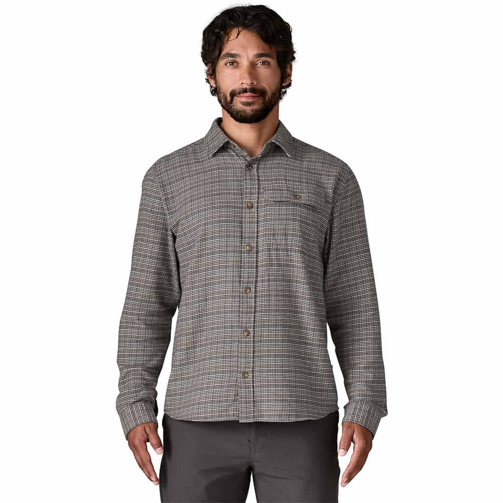 Men's Long-Sleeved Lightweight Fjord Flannel Shirt