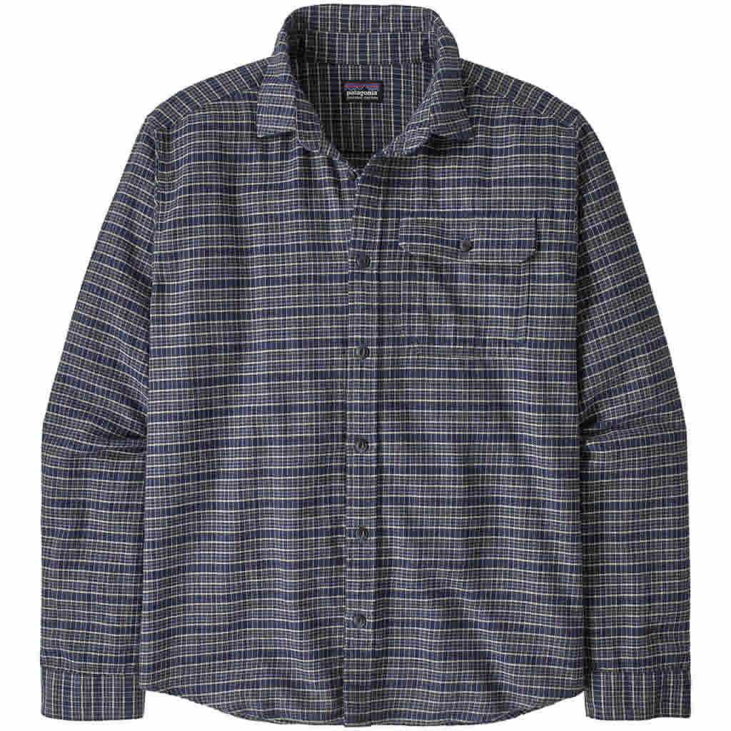 Men's Long-Sleeved Lightweight Fjord Flannel Shirt