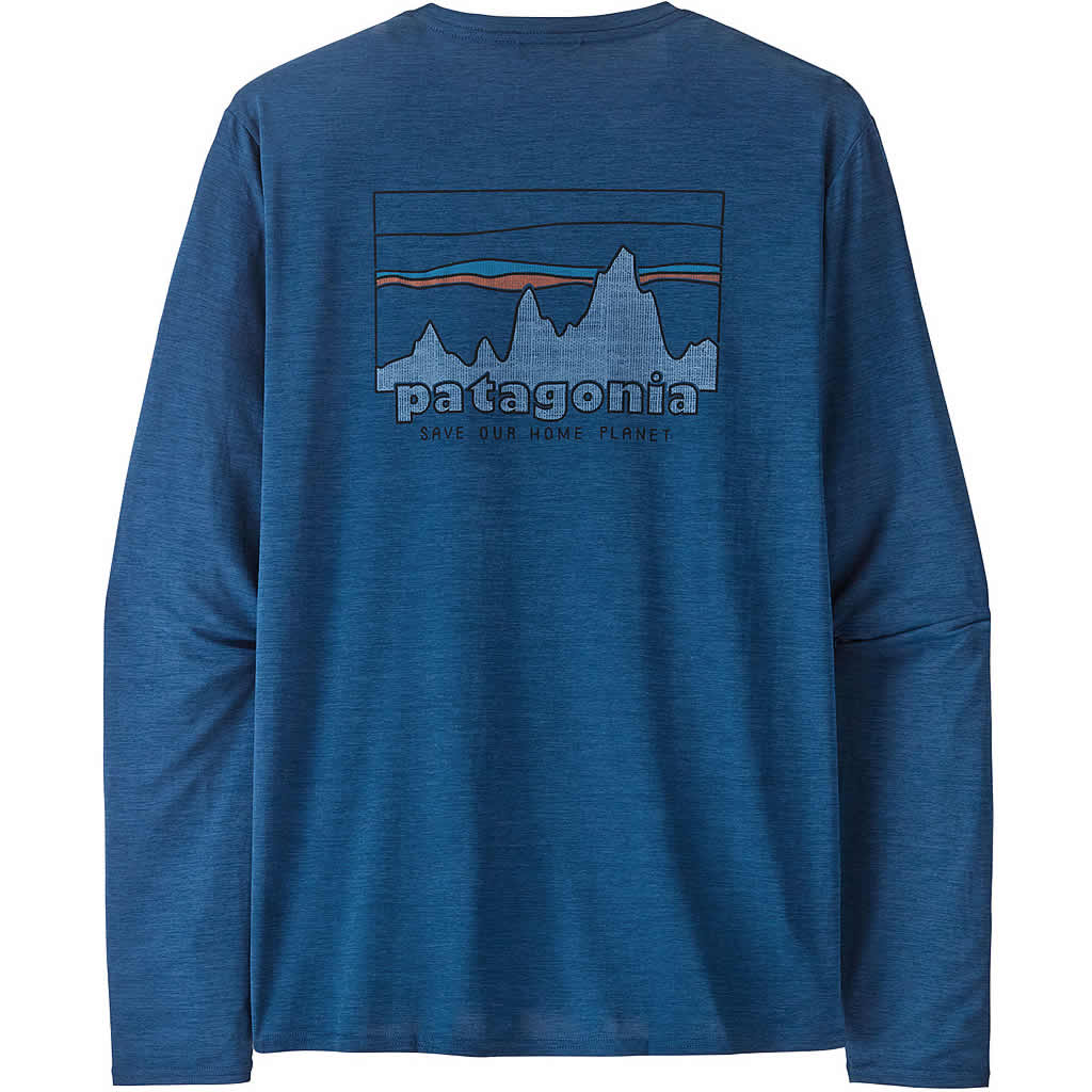 Men's Long-Sleeved Capilene Cool Daily Graphic Shirt