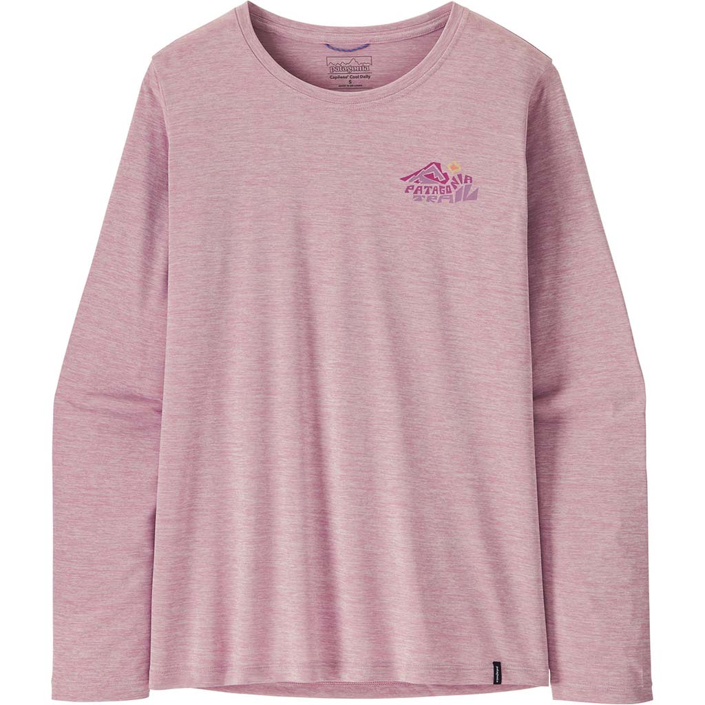 Women's Long-Sleeved Capilene Cool Daily Shirt Trailcheck