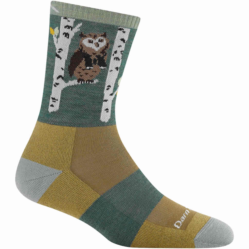 Women's Critter Club Micro Crew Lightweight Cushion Hiking Sock