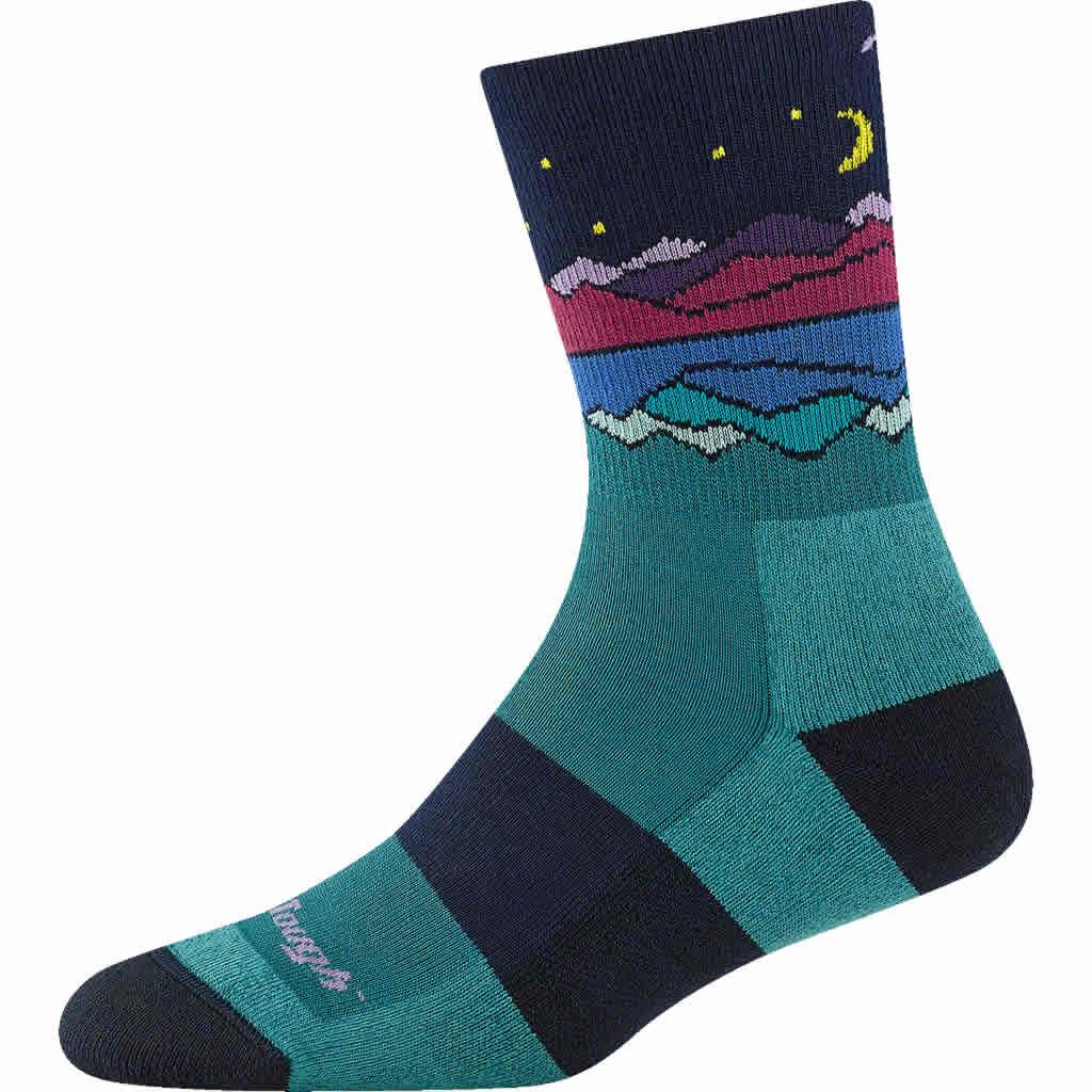 Women's Mirror Lake Micro Crew Midweight Hiking Socks