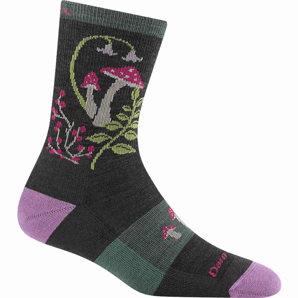 Women's Mellow Mushrooms Micro Crew Lightweight Hiking Socks