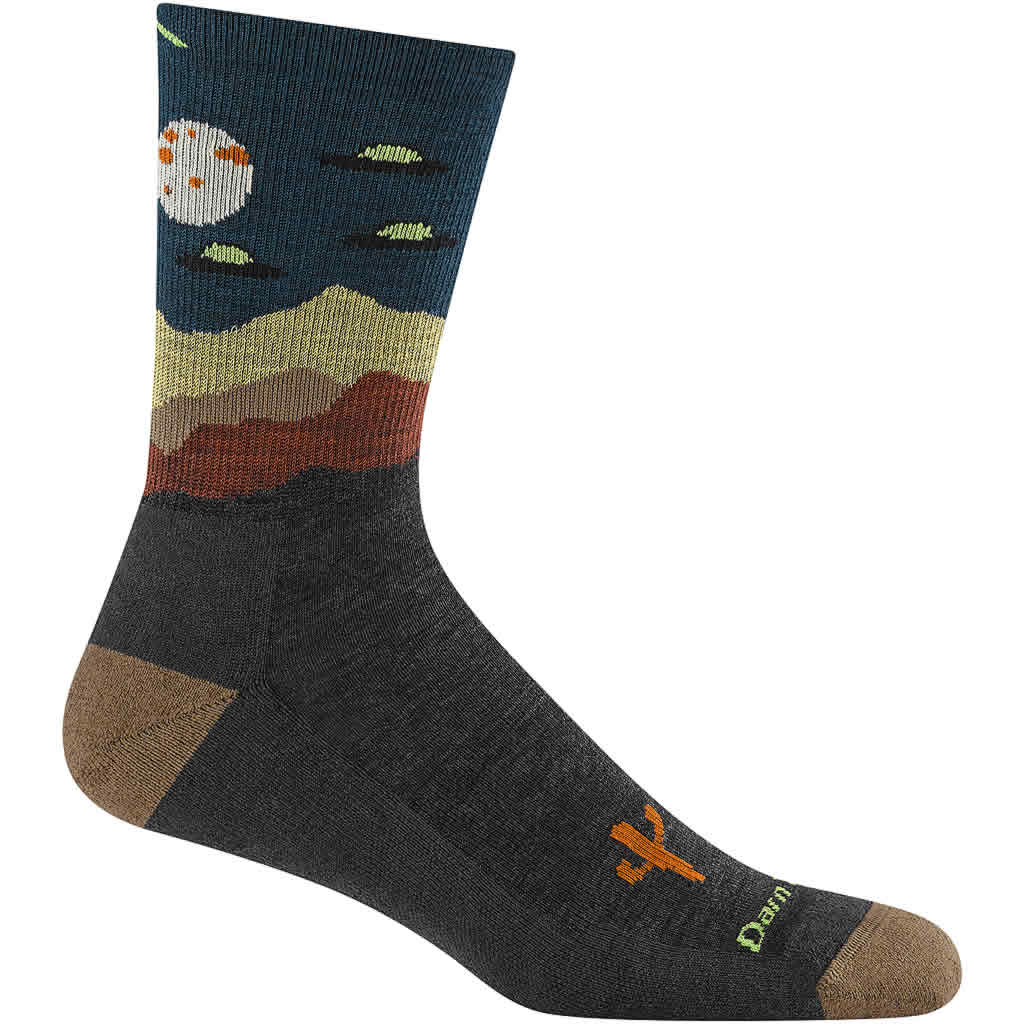 Men's Spaced Out Micro Crew Lightweight Hiking Socks