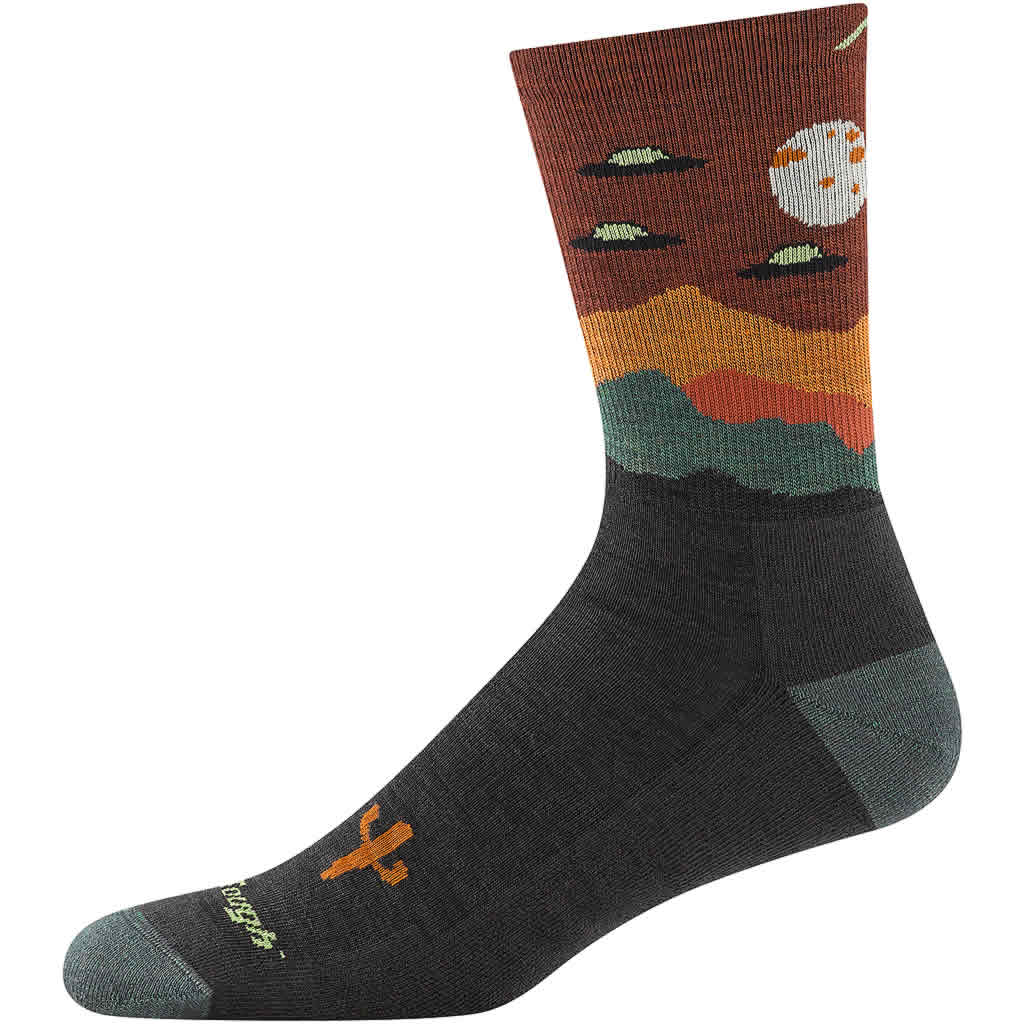Men's Spaced Out Micro Crew Lightweight Hiking Socks