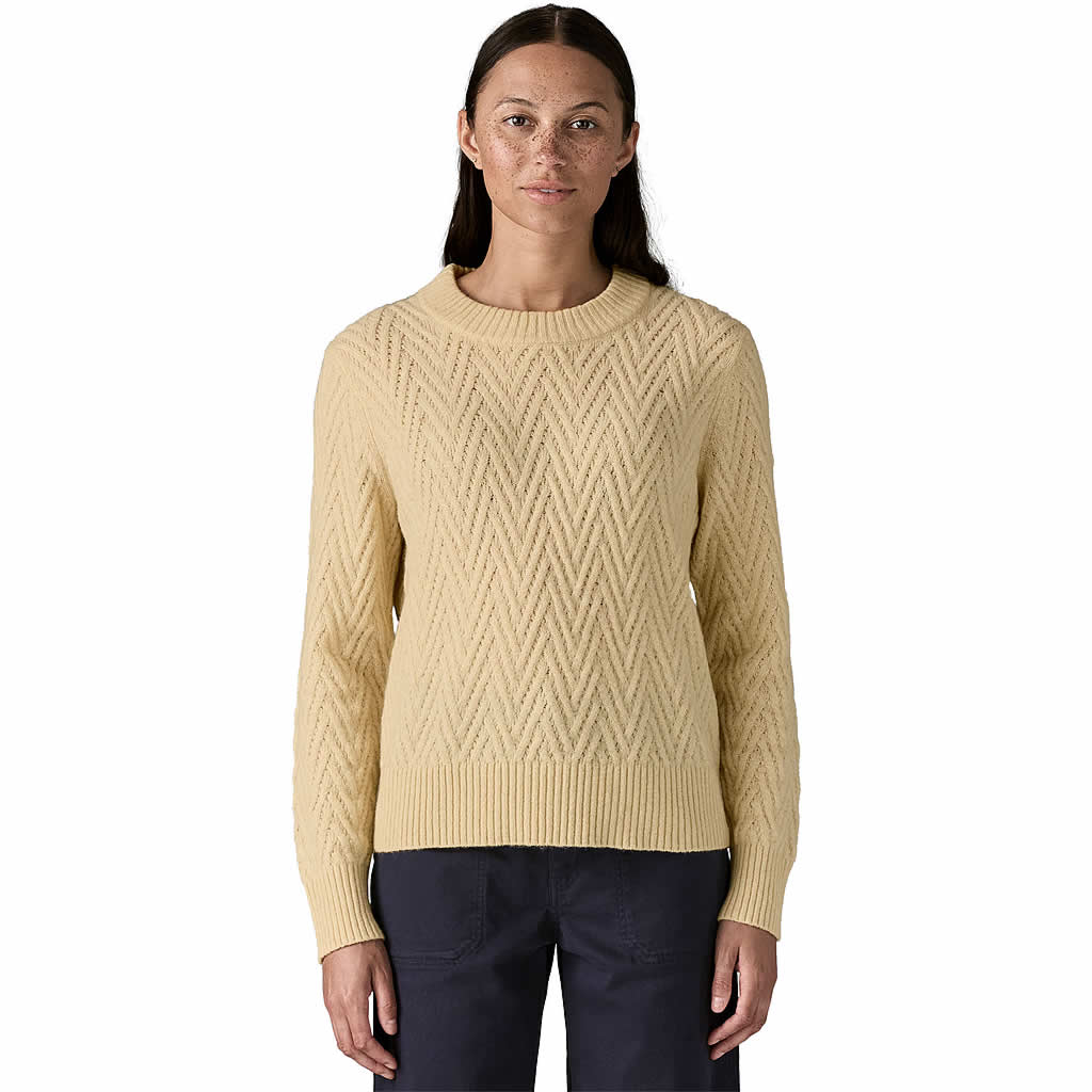 Women's Recycled Wool-Blend Crewneck Sweater