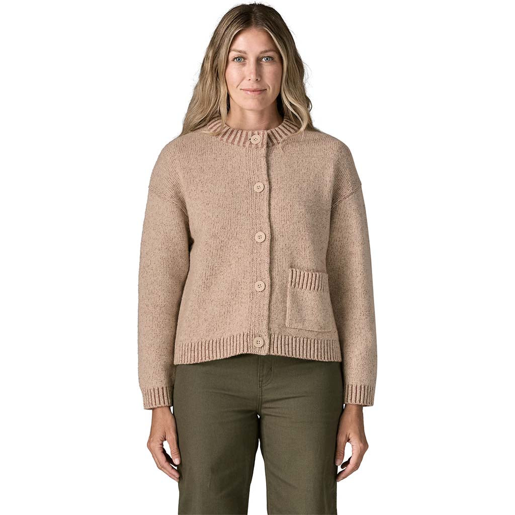Women's Recycled Wool-Blend Sweater Jacket