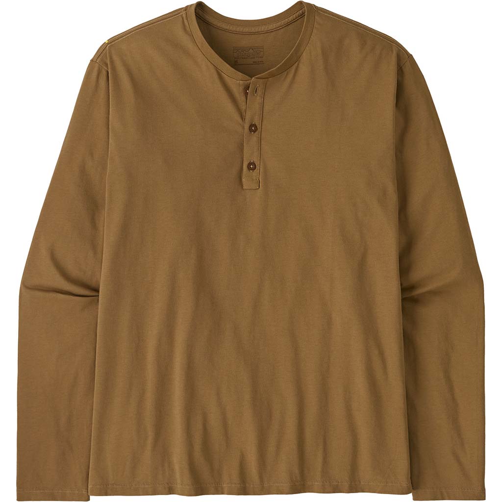 Men's Long-Sleeved Daily Henley