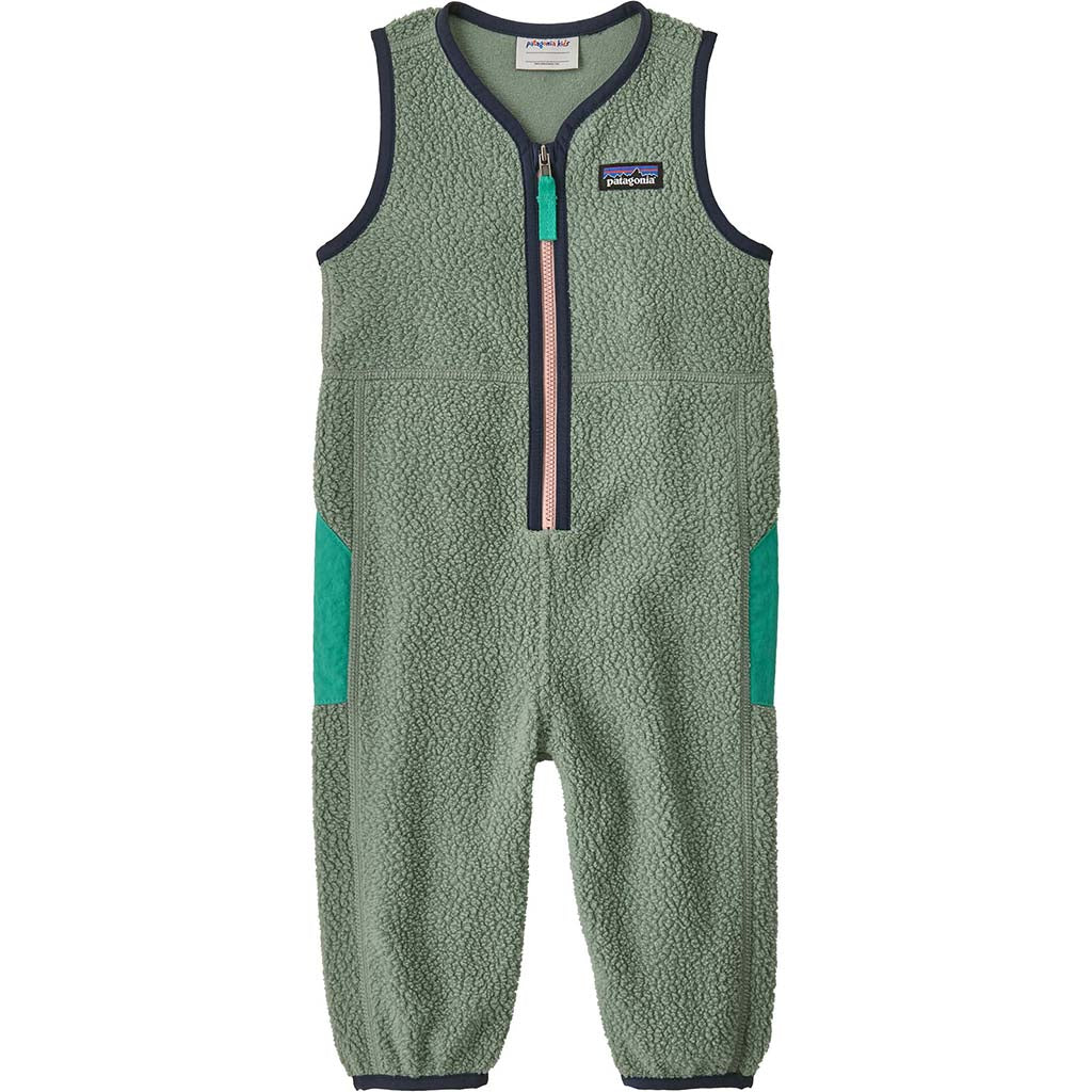 Infant Shearling Overalls