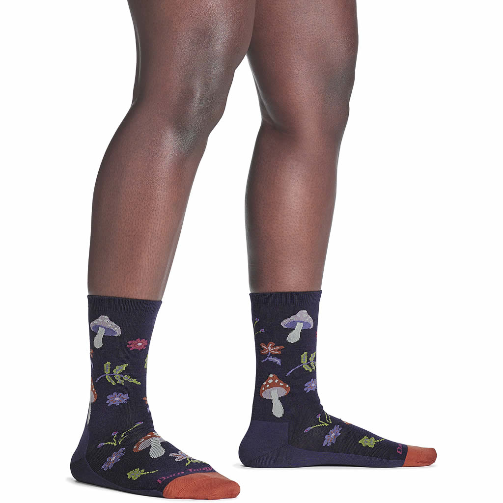 Women's Shroom Bloom Crew Lightweight Lifestyle Socks