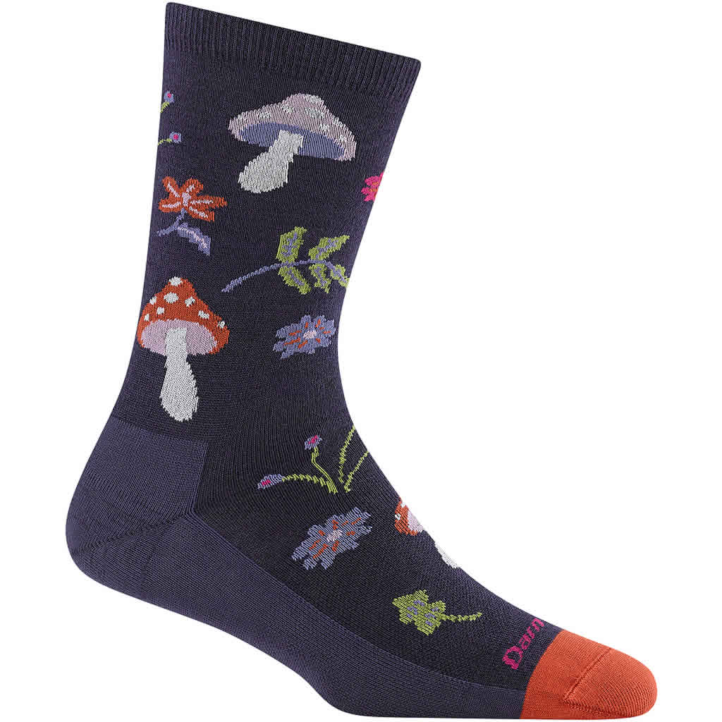 Women's Shroom Bloom Crew Lightweight Lifestyle Socks
