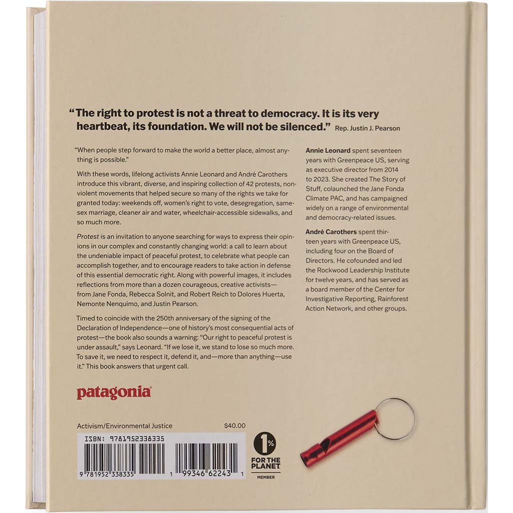 Protest: Respect It. Defend It. Use It (hardcover book, published by Patagonia)